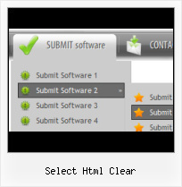Tabs In Html Dropdown Liste Mit Submenu