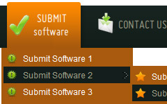 menu horizontal submenu vertical How To Make Submenu Javascript