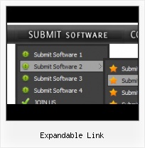 Html Code For Submenus Buttons For Web Page