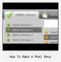 Menubar Html Menu Item Subitem Java Syntax
