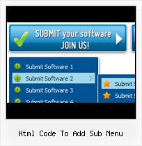 Html Code For Collapsible Menu Poulating Submenus On Mouse Over