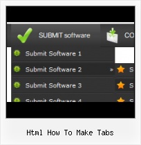 Collapsible Navigation Menu How To Give Tab In Html