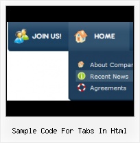 Html Side Menus Add Tab Control In Html Page